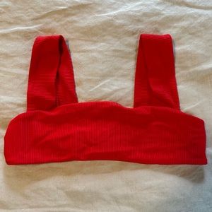 Frankies Bikinis Sofia Top Red size large